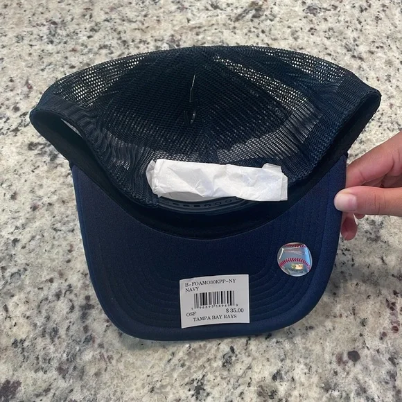 Never Worn - Tampa Bay Rays ‘47 Trucker Adjustable - Picture 2 of 4